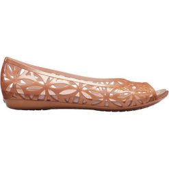 Crocs Damska Balerina Isabella Jelly Ii Dark Gold / Gold 204941-276 (Rozmiar 36-37). Brązowe buty sportowe damskie marki Crocs, bez wzorów, bez obcasa. W wyprzedaży za 162,00 zł.