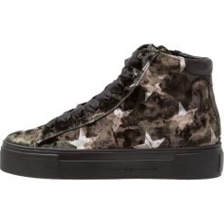 Trampki damskie slip on: Kennel + Schmenger BIG Tenisówki i Trampki wysokie oliv/black