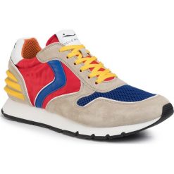 Sneakersy VOILE BLANCHE - Liam Power 0012014594.07.1012 Sabbia/Blue/Rosso. Niebieskie sneakersy męskie Voile Blanche, na co dzień, bez wzorów, ze skóry, bez zapięcia. Za 879,00 zł.