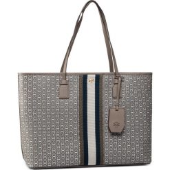 Torebka TORY BURCH - Gemini Link 58450 Gray Heron Gemini Link 997. Szare torebki klasyczne damskie Tory Burch, bez wzorów, ze skóry ekologicznej, klasyczne, na ramię, bez dodatków. Za 1299,00 zł.
