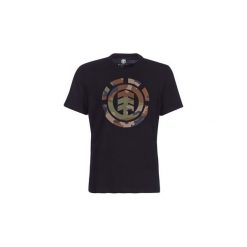 T-shirty z krótkim rękawem Element FOUNDATION ICON SS. Czarne t-shirty męskie marki Element, s, bez wzorów, bez kołnierzyka, krótkie. Za 129,00 zł.