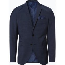 Marynarki męskie: Finshley & Harding – Męska marynarka od garnituru modułowego – Black Label, niebieski