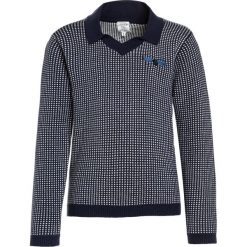 Swetry chłopięce: Carrement Beau POLO TRICOT Sweter marine/ecru