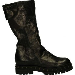Botki - 167309 NERO. Czarne botki damskie skórzane Venezia. Za 499,00 zł.