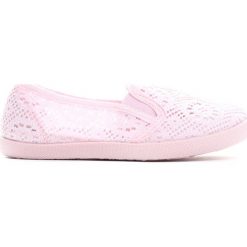 Buty sportowe dziewczęce: Różowe Tenisówki Lace Punching