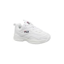 Buty Fila Ray Low 1010561-1FG. Szare trampki i tenisówki damskie Fila, bez wzorów, bez zapięcia. Za 399,99 zł.