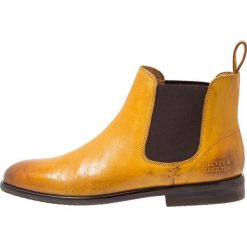 Melvin & Hamilton SUSAN RIO Ankle boot ocra. Żółte botki damskie marki Melvin & Hamilton, ze skóry, bez obcasa, bez zapięcia. Za 709,00 zł.