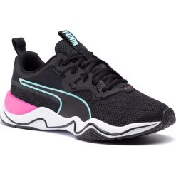 Buty PUMA - Zone Xt Wns193031 06 Blk/Wht/Lum Pink/Aruba Blue. Czarne buty sportowe damskie Puma, bez wzorów, z tworzywa sztucznego, sportowe, do biegania. Za 369,99 zł.