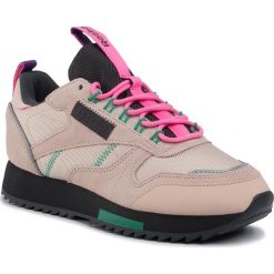 Buty Reebok - Cl Leather Ripple Trail EG6669 Buff/Trgry8/Panton. Brązowe buty sportowe damskie Reebok, bez wzorów, z zamszu, sportowe. Za 329,00 zł.