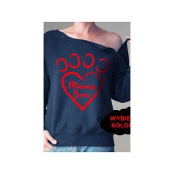Mama bear bluza dla karmiących matek wybierz kolor. Białe bluzy damskie One mug a day, s, z nadrukiem, bez rękawów, bez kaptura. Za 159,00 zł.