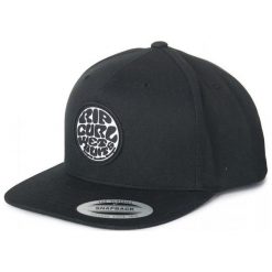 Rip Curl Czapka Męska Czarny Wetty Original. Czarne czapki męskie marki Rip Curl. W wyprzedaży za 99,00 zł.
