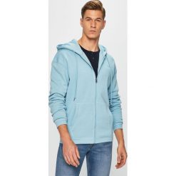 Jack & Jones - Bluza. Pomarańczowe bluzy męskie Jack & Jones, xl, bez wzorów, z bawełny, z kapturem, bez rękawów, z kapturem. W wyprzedaży za 99,90 zł.