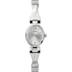 Timex - Zegarek TW2U12200. Szare zegarki damskie Timex, ze stali. Za 359,90 zł.