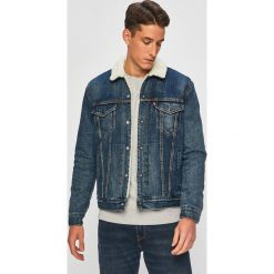 Levi's - Kurtka jeansowa. Niebieskie płaszcze męskie Levi's®, s, bez wzorów, z bawełny, krótkie, bez kaptura. W wyprzedaży za 399,90 zł.