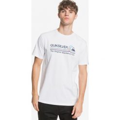 Quiksilver Stone Cold Classic Koszulka Biały. Białe podkoszulki męskie Quiksilver, xs, z nadrukiem, z bawełny, z krótkim rękawem. Za 114,95 zł.