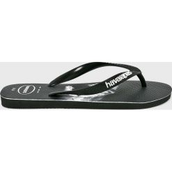 Havaianas - Japonki. Czarne kapcie męskie Havaianas, z materiału. W wyprzedaży za 79,90 zł.
