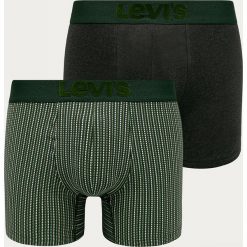 Levi's - Bokserki (2-pack). Zielone bokserki męskie Levi's®, z nadrukiem, z elastanu. Za 119,90 zł.