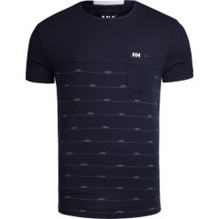 T-shirt HELLY HANSEN FJORD Print|Granatowy. Niebieskie t-shirty męskie marki Helly Hansen, z nadrukiem, z dzianiny, z okrągłym kołnierzem. Za 128,00 zł.