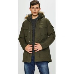 Jack Wolfskin - Kurtka Glacier Canyon. Zielone płaszcze męskie marki Jack Wolfskin, s, bez wzorów, z poliesteru, długie, bez kaptura. W wyprzedaży za 899,90 zł.