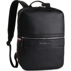 Plecak TOMMY HILFIGER - Novelty Mix Backpack AM0AM04888 002. Czarne torby męskie skórzane TOMMY HILFIGER, bez wzorów, ze skóry ekologicznej. W wyprzedaży za 389,00 zł.