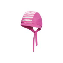 Czapeczki niemowlęce: PLAYSHOES Girls Chustka na głowę KRAB kolor różowy