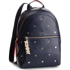 Plecak TOMMY HILFIGER - Mascot Backpack Stud AW0AW05810 902. Niebieskie plecaki męskie TOMMY HILFIGER, ze skóry ekologicznej. Za 899,00 zł.