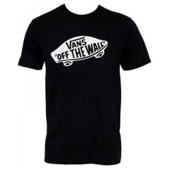 Vans Koszulka M Vans Otw Black/White L. Czarne koszulki sportowe męskie marki Vans, m, z bawełny. W wyprzedaży za 75,00 zł.