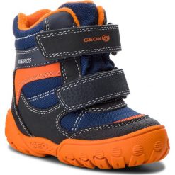 Śniegowce GEOX - B Gulp B.B Wpf A B840SA 050FU C0820 M Navy/Orange. Niebieskie śniegowce chłopięce Geox, bez zapięcia. W wyprzedaży za 179,00 zł.