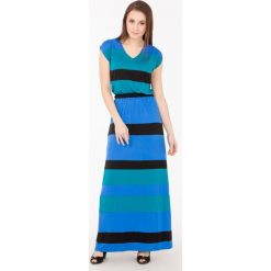 Sukienki: Sukienka maxi w pasy