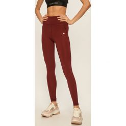 Tommy Sport - Legginsy. Brązowe spodnie damskie Tommy Sport, s, bez wzorów, z elastanu. Za 249,90 zł.
