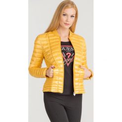 KURTKA VERA guess pikowana. Żółte kurtki damskie Guess, s, z aplikacjami. Za 364,50 zł.