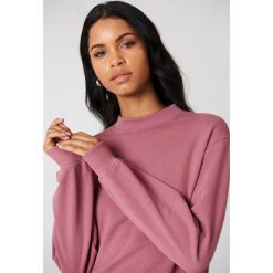 NA-KD Basic Bluza basic - Pink. Różowe bluzy rozpinane damskie NA-KD Basic, z bawełny. Za 100,95 zł.