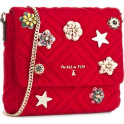 Torebki klasyczne damskie: Torebka PATRIZIA PEPE – 2V7340/A2WC-G567 Velvet Matt Red