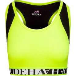 Top DEHA ACTIVE. Zielone topy damskie Deha, bez wzorów, z okrągłym kołnierzem. Za 230,00 zł.