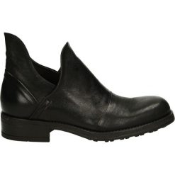 Botki - 4193 O-F NERO. Brązowe botki damskie skórzane marki Venezia. Za 259,00 zł.