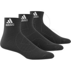 Skarpety stopki Adidas 3 pary AA2321. Czarne skarpetki męskie Adidas, z elastanu. Za 43,00 zł.