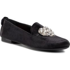 Lordsy LOVE MOSCHINO - JA11101G1BIG0000 Nero. Czarne półbuty damskie Love Moschino, ze skóry, bez obcasa, na płaskiej podeszwie. Za 789,00 zł.