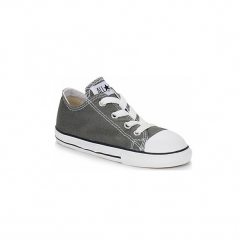 Buty Dziecko Converse CHUCK TAYLOR ALL STAR SEAS OX. Szare trampki dziewczęce Converse, bez wzorów, bez zapięcia. Za 139,30 zł.