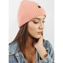 Czapka zimowa Ribbed Blush. Różowe czapki męskie na zimę. Za 45,00 zł.