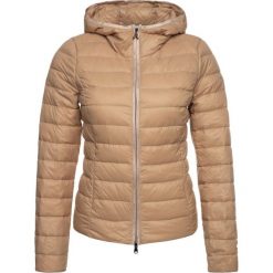 Kurtka puchowa Patrizia Pepe 8S0246/A503-B663. Brązowe kurtki damskie Patrizia Pepe, s, bez wzorów, z puchu, bez kaptura. W wyprzedaży za 449,00 zł.