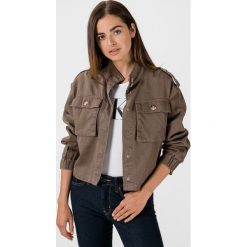 Vero Moda Molli Kurtka Brązowy. Pomarańczowe kurtki damskie Vero Moda, xs, bez wzorów, z bawełny, bez kaptura. Za 197,95 zł.