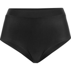 Figi bikini shape Level 1 bonprix czarny. Czarne majtki damskie wyszczuplające bonprix, bez wzorów. Za 44,99 zł.