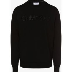 Calvin Klein - Męska bluza nierozpinana, czarny. Czarne bluzy męskie Calvin Klein, xl, z haftami, z bawełny, bez kołnierzyka, bez rękawów, bez kaptura. Za 379,95 zł.