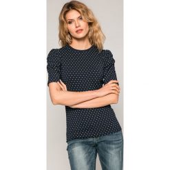 Medicine - Top Basic. Czarne bluzki damskie marki MEDICINE, s, bez wzorów, z elastanu, casualowe, z okrągłym kołnierzem, z krótkim rękawem. W wyprzedaży za 19,90 zł.