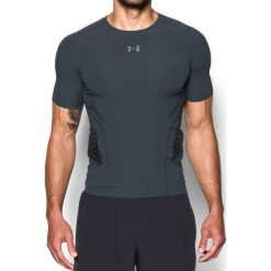 Under Armour Koszulka męska HG ARMOUR ZONE COMP SS ciemnoszara r. M (1289555-008). Szare t-shirty męskie marki Under Armour, m. Za 198,82 zł.