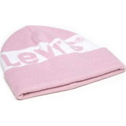 Levi's Czapka Różowy. Różowe czapki damskie z materiału. Za 137,95 zł.
