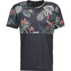 T-shirty męskie z nadrukiem: Burton Menswear London FLORAL SPLICE Tshirt z nadrukiem black