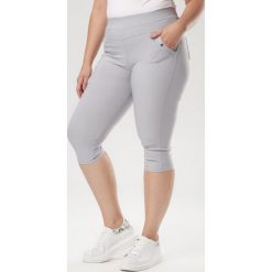 Szare Spodnie Sirenora. Szare spodnie damskie Born2be, xl, bez wzorów, z tkaniny. W wyprzedaży za 69,99 zł.