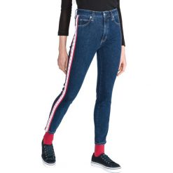 Calvin Klein 010 Dżinsy Niebieski. Niebieskie jeansy damskie Calvin Klein. Za 447,95 zł.