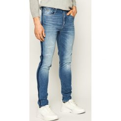 Jeansy Skinny Fit Emporio Armani 3H1J11 1DD6Z 0942. Niebieskie jeansy męskie Emporio Armani, m, bez wzorów, z elastanu. Za 1029,00 zł.